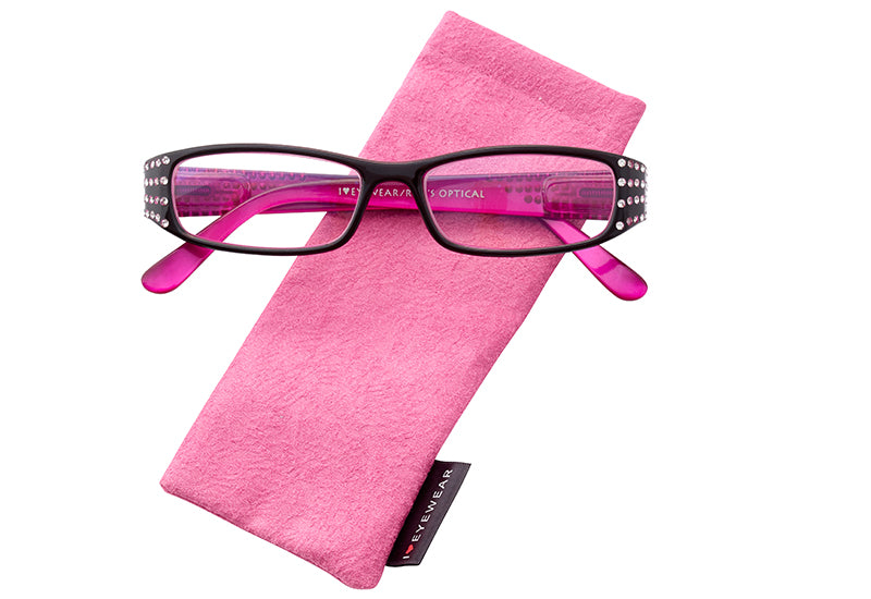 Glasses Case in Pink, Eyewear